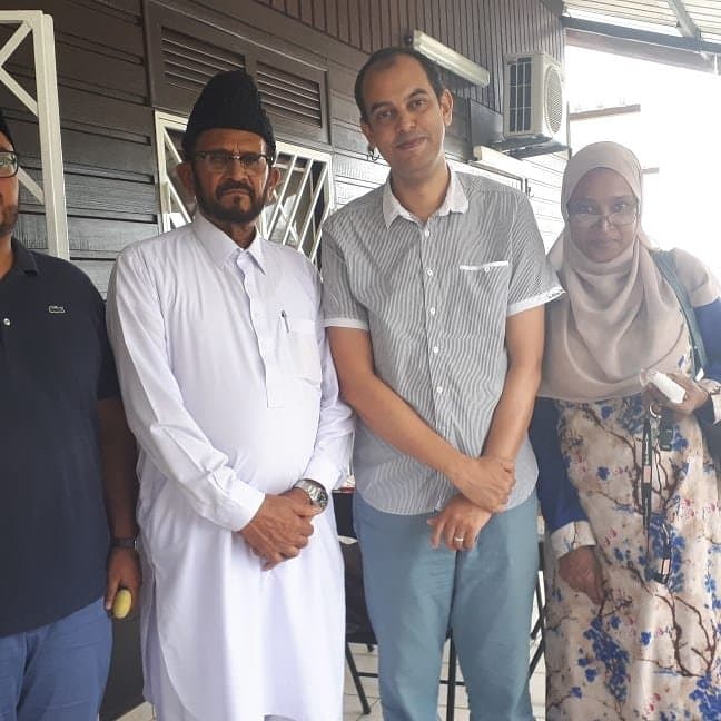 Réunion de travail avec l’association ahmadya