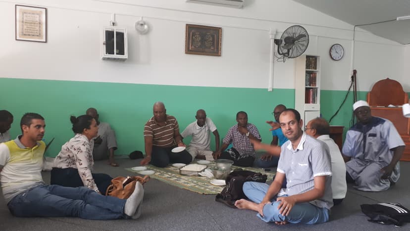 Réunion de travail de la fédération des musulmans de la Guyane française