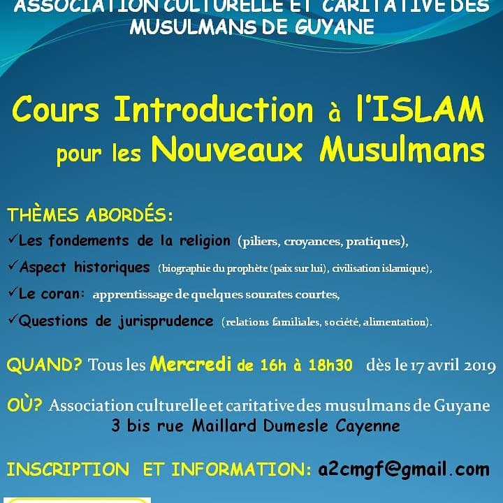 Accompagnement des nouveaux musulmans