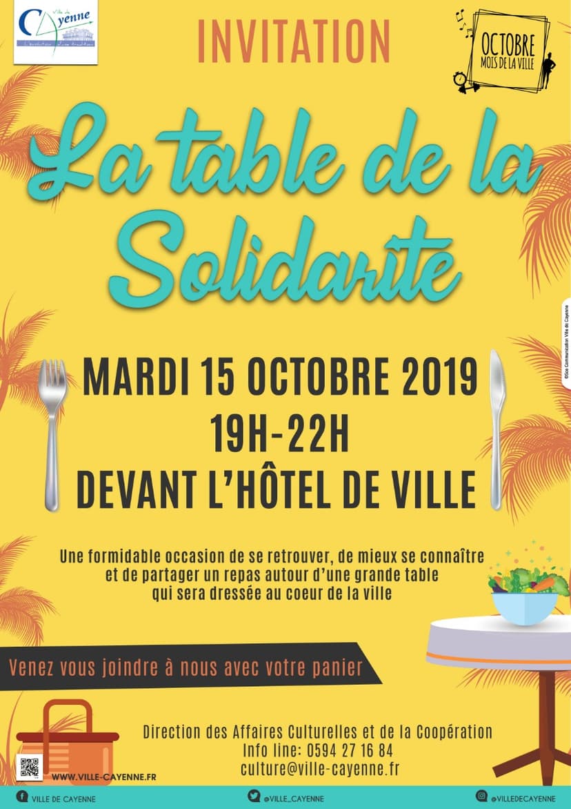TABLE DE LA SOLIDARITÉ