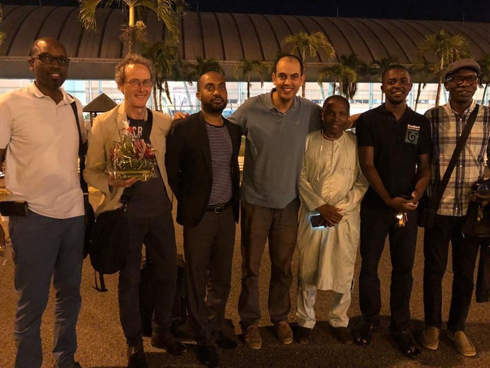 J-6 : arrivée en Guyane des deux conférenciers professeurs et chercheurs à l’Université de la Sorbonne et Paris 7 Accueil par les représentants associatifs des musulmans de la Guyane française