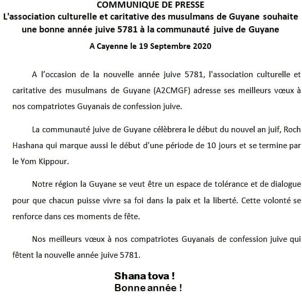 Communiqué