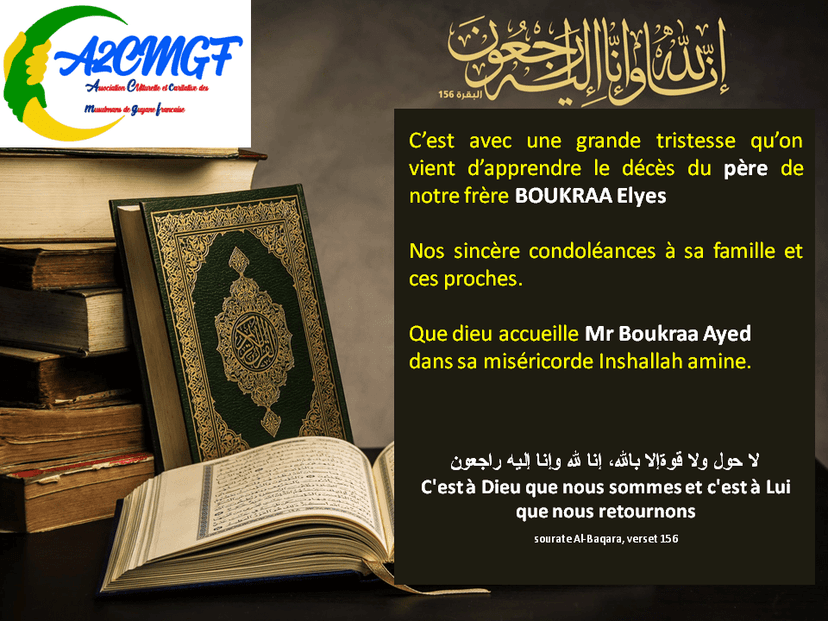 Condoléances