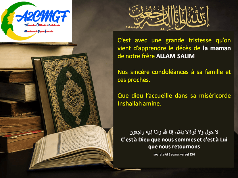 Condoléances