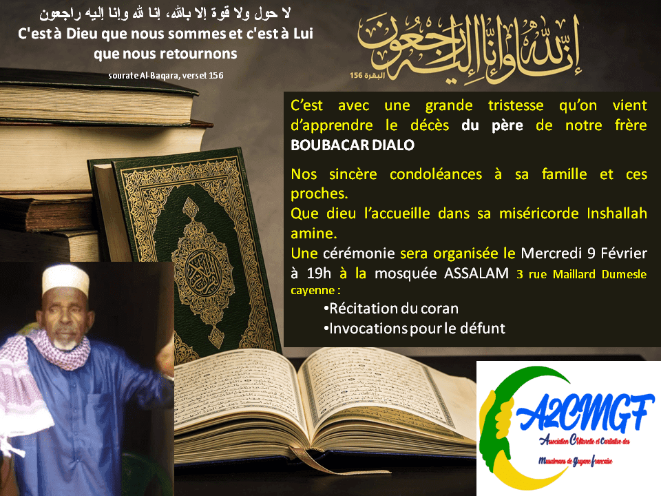 Condoléances