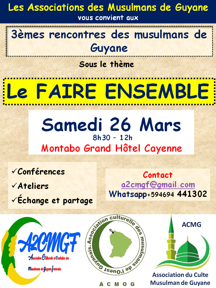 3èmes rencontres des musulmans de Guyane
