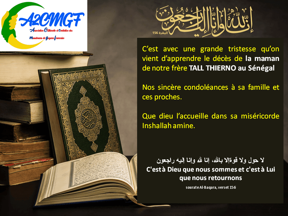 Condoléances